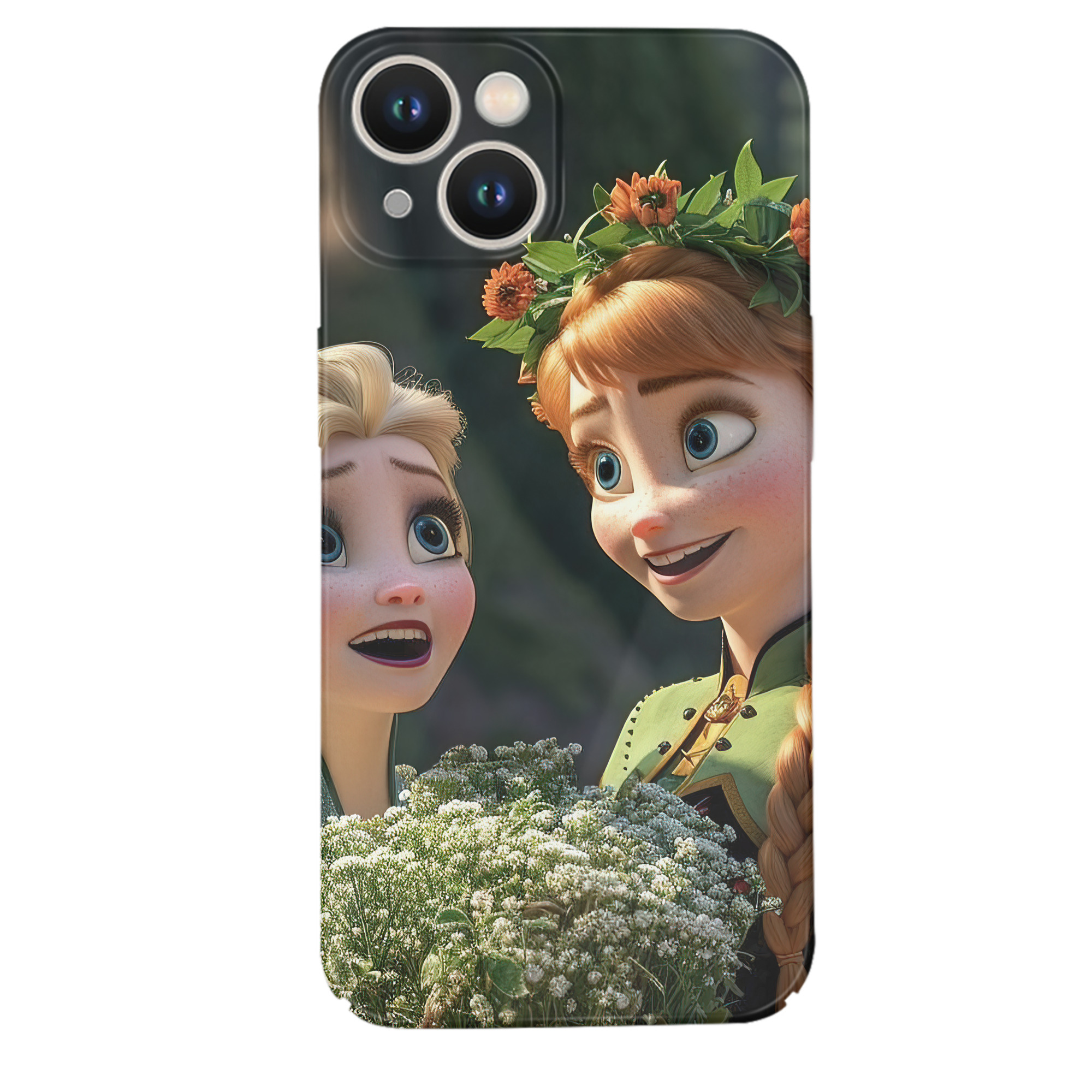 （画像用） アナと雪の女王 アンナ エルサ Frozen Anna Elsa 【iPhone 14シリーズ対応】ハードケース